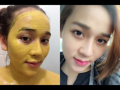 Đắp mặt nạ chữa nám với nghệ và mật ong